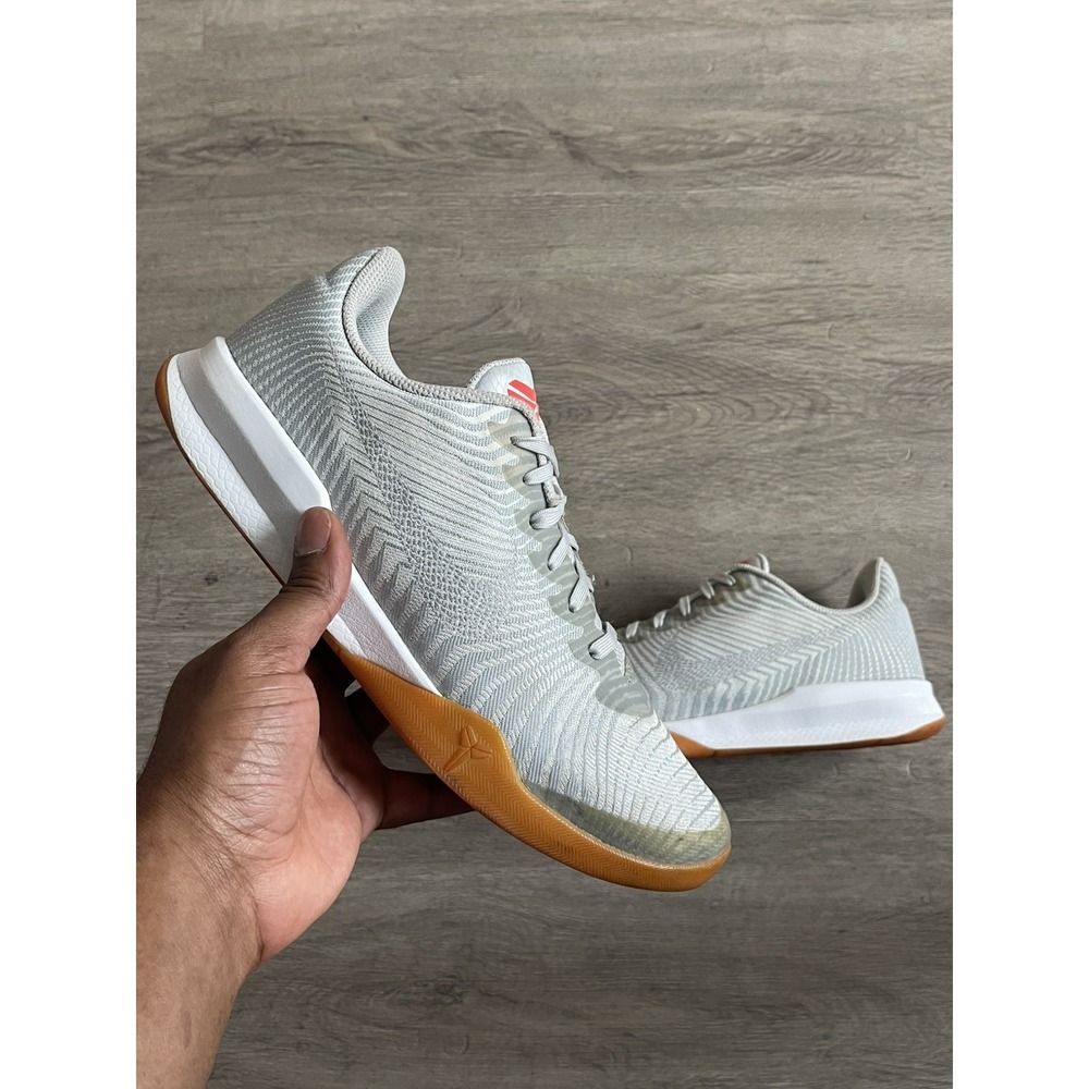 Size 9- Nike Kobe Mentality II 2 Wolf Gray Gum (818952-101)